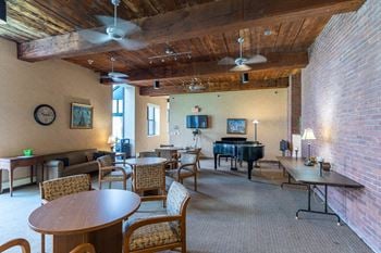 Music room for residents
